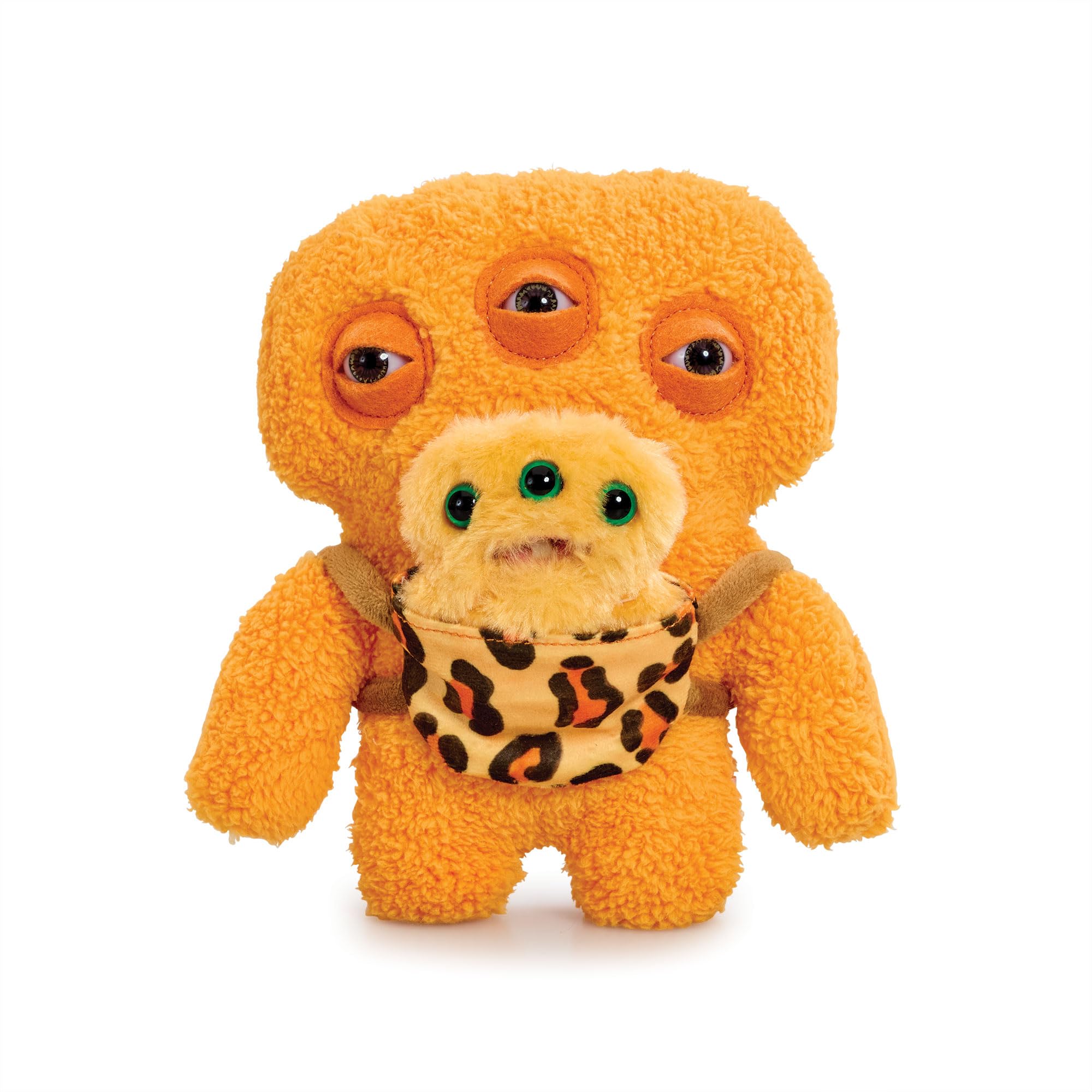 Fuggler Double Trouble Annoyed Alien Soft Toy For Children From 4 Years Plushies Funny ugly Monster Dolls Baby Teddy Fugly Monsters Plush Weird Kids Gift