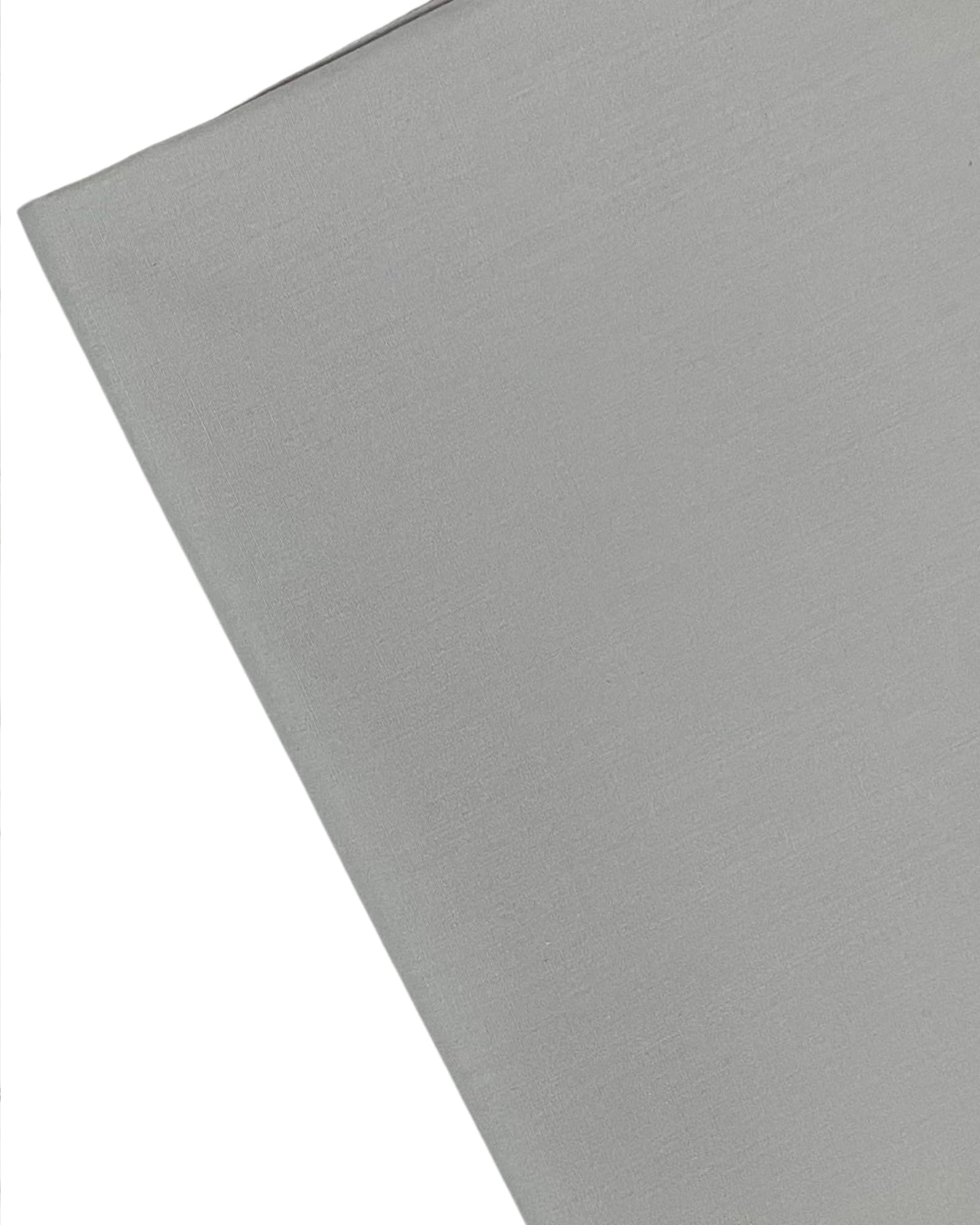 Plain Silver Grey Fabric - 45 inch / 112 cm Wide - for Dressmaking, Art & Craft, Sewing - 3 Metre — image 1