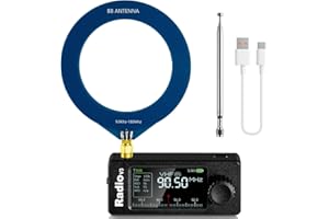 GOOZEEZOO Si4732 Mini Radio V3 Pocket Shortwave Radio Receiver | Mode: AM/FM/LSB/USB Band: HF SW MW VHF All Band Receiver | 800mAh Battery for Outdoor Adventures, Travel, and Daily Use