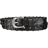 Levi's womens Fully Adjustable Skinny Braided Genuine Leather Casual Belt