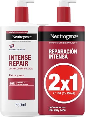 Fórmula Noruega Crema Corporal CICA, 750 ml, 2 uds