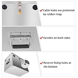 12V Car/RV/Marine Battery Box, Assemble Stainless