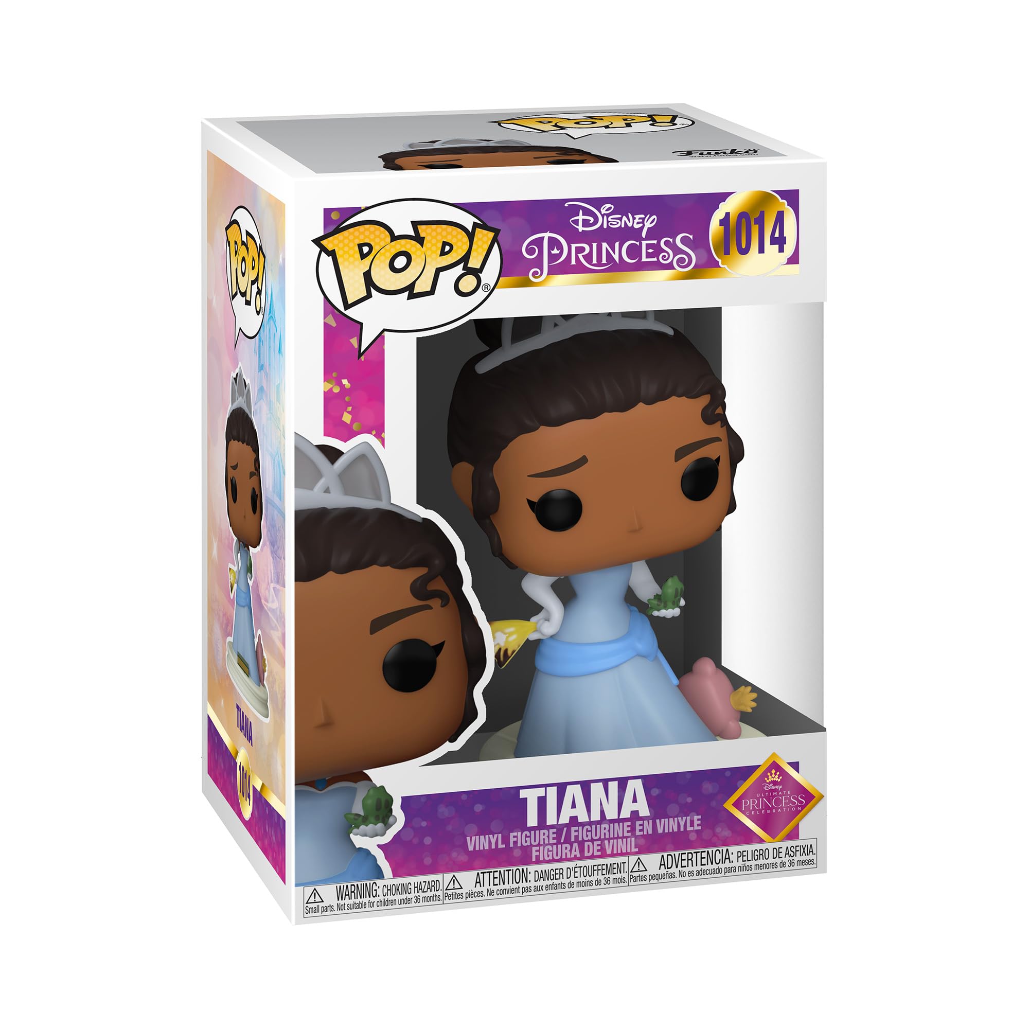 Funko POP! Disney: Ultimate Princess Tiana - Tiana - Disney Princesses - Collectable Vinyl Figure - Gift Idea - Official Merchandise - Toys for Kids & Adults - Movies Fans