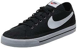 NIKE Men's Gymnastics Shoes Walking, Black White, 11