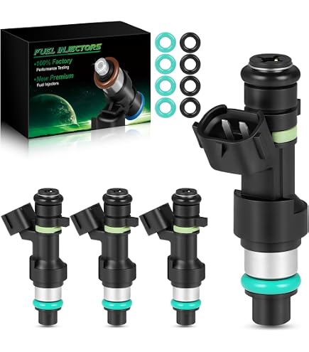 Amazon.com: EPSIRMP 0280158296 4Pcs Set Fuel Injectors Compatible