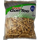 Pride Golf Tee, 3-1/4 inch Deluxe Tee, 400 Count