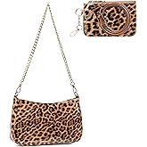 Sunwel Fashion Cute Prints Small Shoulder Bag Crossbody Purse with Double Straps for Women Girls