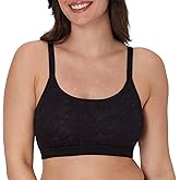 Bali Womens Breathe Bralette, Cotton Modal Wireless Bra, Lightweight Breathable Pullover Bralette, Convertible Straps