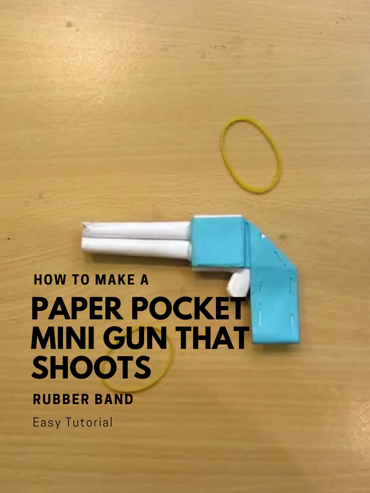 Amazoncom Watch How To Make A Paper Pocket Mini Gun That
