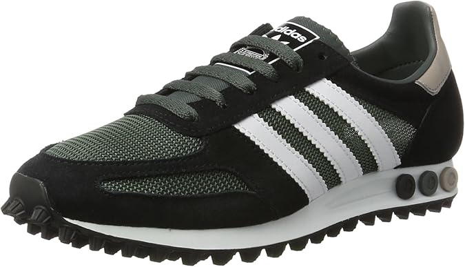 adidas Herren La Trainer OG Sneaker, Schwarz (Utility Ivy/Running White/Core Black), 49 1/3 EU 