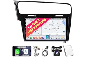 Android 14 Car Radio Stereo for 2013-2018 VW Golf 7 MK7, 10.14 Inch Touch Screen Head Unit Dash Kit with Wireless CarPlay And