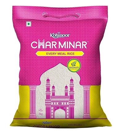 Kohinoor Charminar Every Meal Rice, 5 Kg
