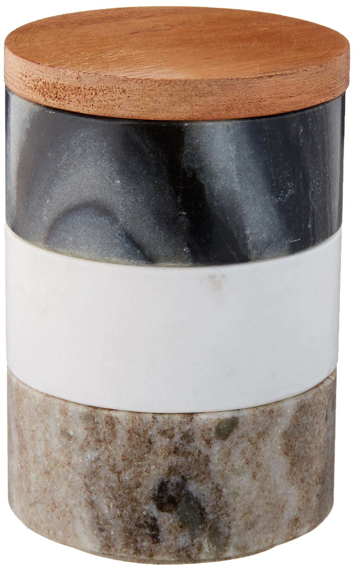 Creative Co-op Pinch Pot, Marble, Gray