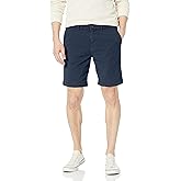 Lucky Brand Mens 9" Stretch Twill Flat Front Short