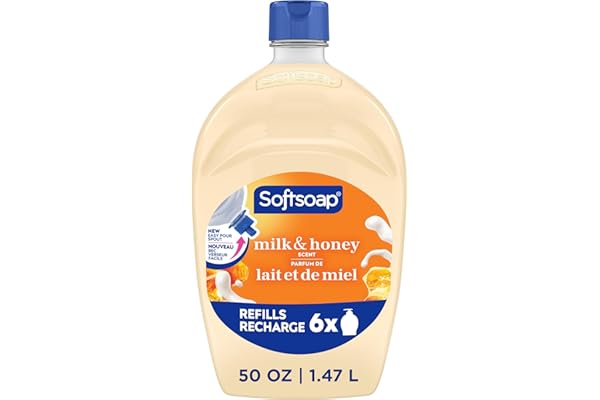 Softsoap Milk & Honey Scented, Liquid Hand Soap Refill, 50 Ounce