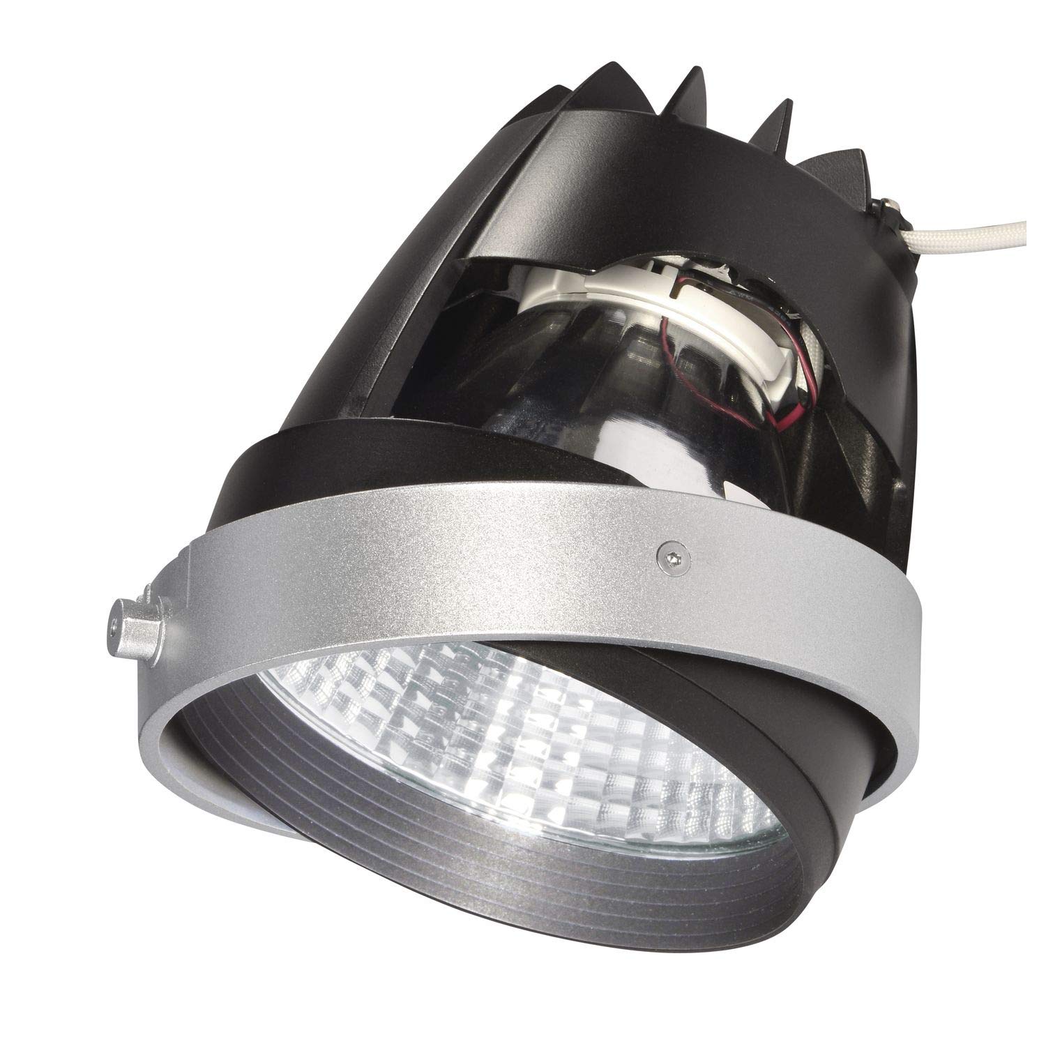 SLV COB LED Module for AIXLIGHT PRO mounting Frame, Aluminium, Silver Grey/Black