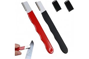 Dual Pack Universal Blade Sharpener for Tools – Handheld Sharpener forGarden Shears, Knives, Scissors and Small Axes