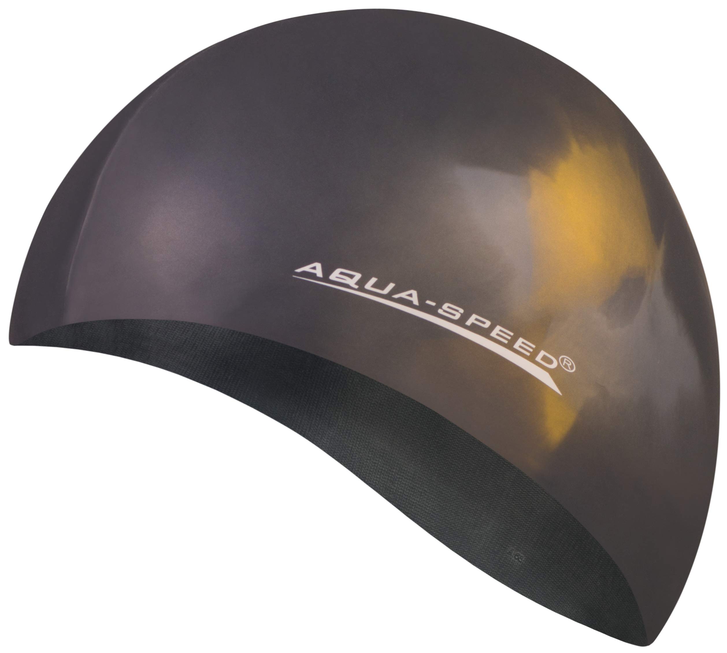 Aqua Speed BUNT Colourful swim cap + microfibre towel | adult | child | swimming cap | silicone | tearproof | waterproof | 45. colourful / 47