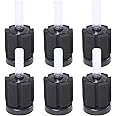 Aquarium Bio Cylinder Nano Sponge Filter 2" x 4.75", Set of 6