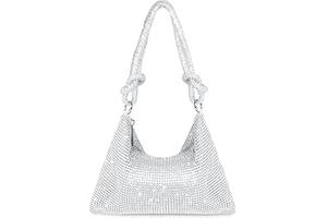 LOVYOCOCO Clutch Purse for Women,Sparkly Rhinestone Evening Bag Wedding & Party Accessories,Handbag Fits Phone,Wallet & Lipstick