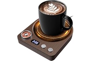 MQFORU Mug Warmer,Coffee Warmer for Desk with 9 Temperature Control(104°F-122°F/131°F-149°F/158°F-175°F),Smart Coffee Cup War