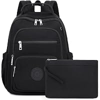 Amazon.com: Backpack Purse for Women Ladies Nylon Bag Casual  display picture 1