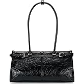 CHUNLI Clutch Purses for Women Soft PU Leather Handbag, Top Handle Satchel Tote and Shoulder Bags for Work