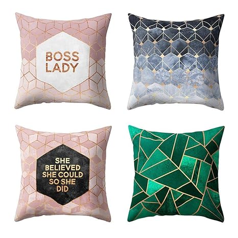 Buy Foonee Geometric Decorative Pillowcase Modern Decorative