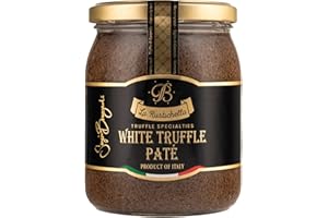 La Rustichella - White Truffle Patè 17.64 oz (500 gr) - 100% Made in Italy | Vegan, Gluten-Free, Cholesterol-Free