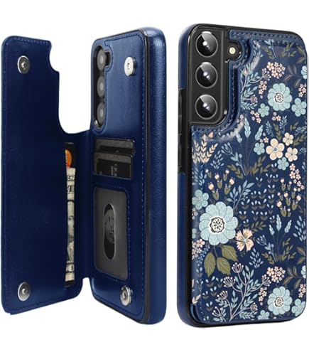 Amazon.com: Phone Case for Samsung Galaxy S22 Plus S22+ 5G Wallet