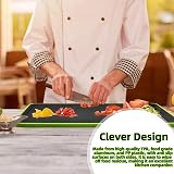 FANGZHE 4 in 1 Defrosting Board, Fast Thaw Tray & Chopping Board view 5