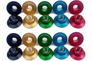 VKEDA Roller Skate Axle Nuts-Material Aviation Aluminum