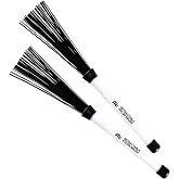 Meinl Percussion Cajon Drum Brushes &mdash; MADE IN CANADA | Nylon Retractable Brush Sticks, Cajon/Drum Accessory, For Jazz, Snare &amp; Percussion