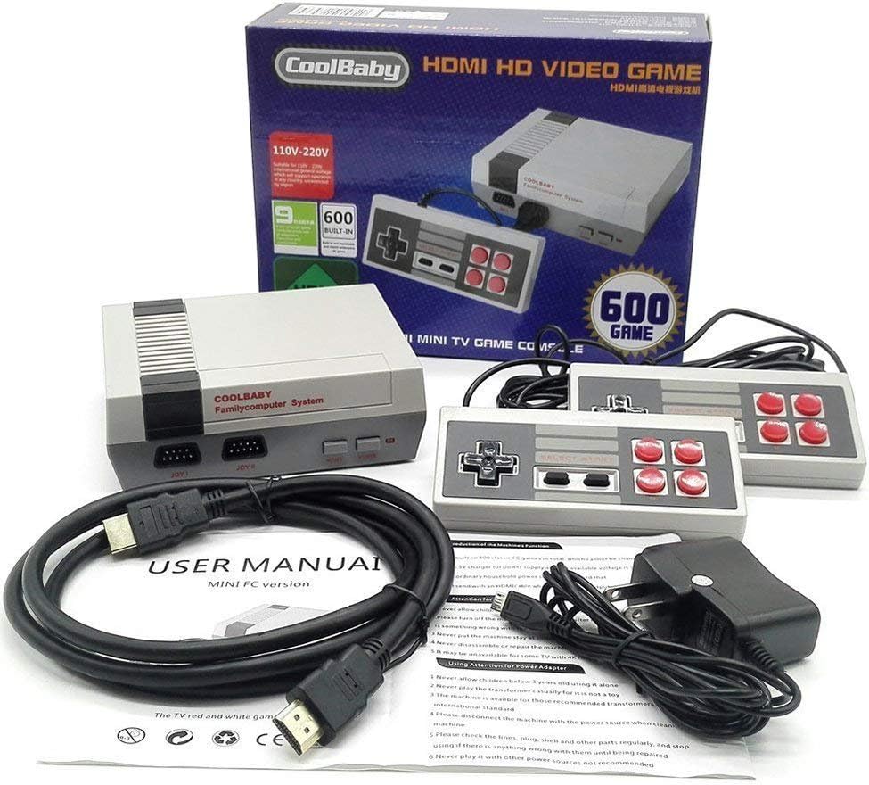 Generic Retro Family Game Console - With 600 HDMI Games
