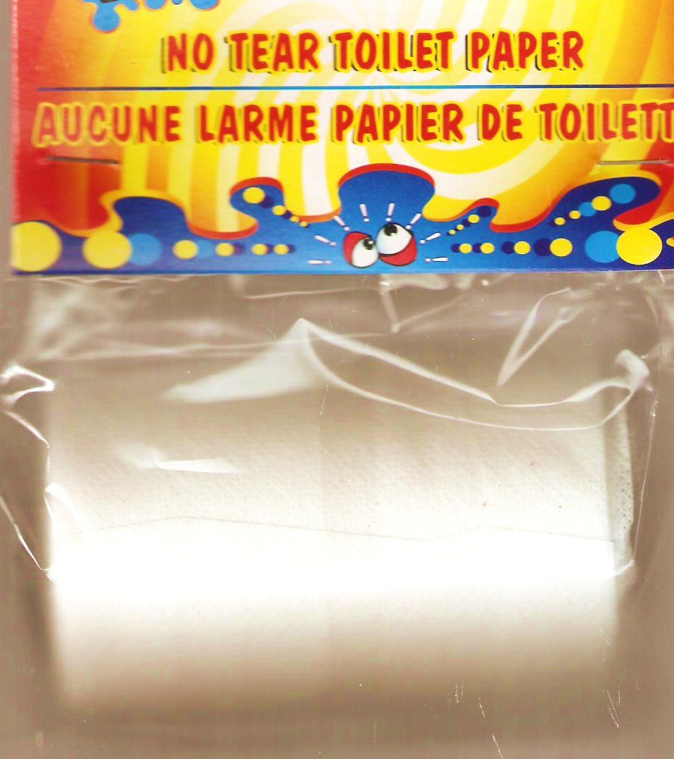 No Tear Toilet Paper Gag Prank Joke Toys & Games