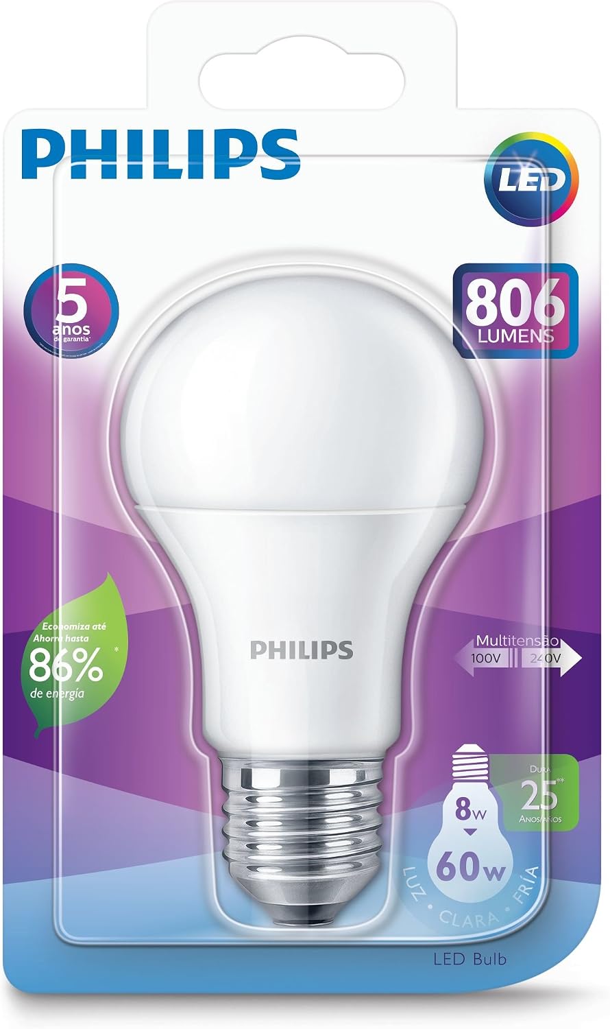 Lampada Philips Led 7,5W (8718696678756)