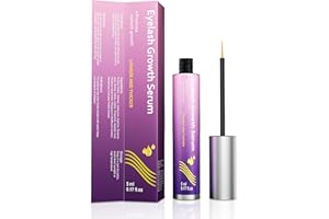 VXZIT Lash Serum Natural & Vegan Eyelash Growth Serum for Longer, Thicker, Fuller Lashes Nourishing & Conditioning Formula Safe for Sensitive Eyes - 5ml