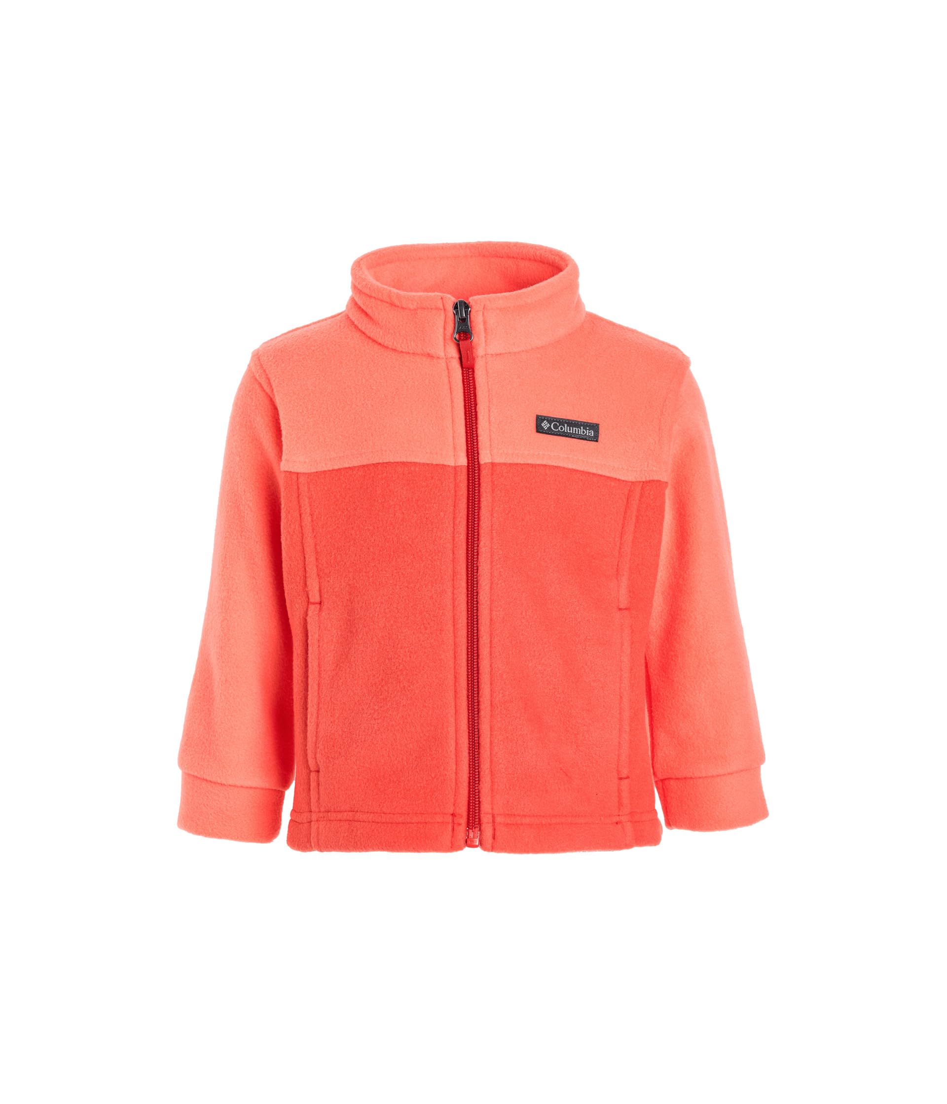 Columbia Youth Boys Toddler Steens Mountain II Fleece Jacket, Zing/Super Sonic, 2T Image