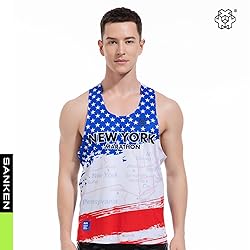 Sanken Men's Seamless Running Tank Tops Ultra