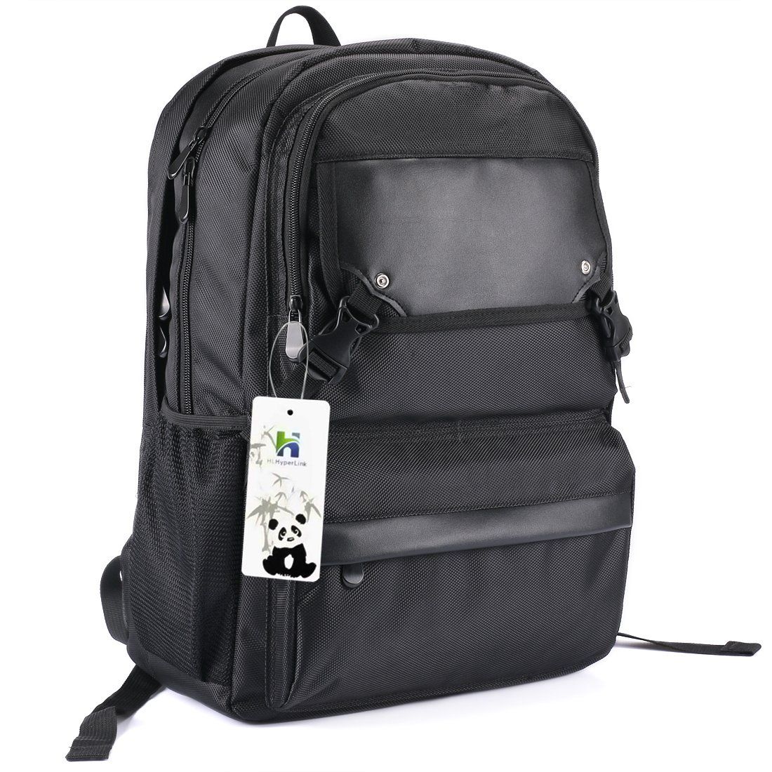 HLHyperLink Backpack, Unique Design School Bags The Only Daypack Casual and Travel Backpack for Laptops Up to 14.5-Inch,Black