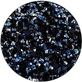 1000 Pieces SS20 5mm Flatback Rhinestones Clear Glasses Round Gems AB Crystals for Nail Art DIY Crafts Clothes Glitter Stones (Ink-Blue)