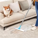 Meff-Mluk Pet Hair Remover Carpet Rake with 140cm Adjustable Stainless Steel view 6
