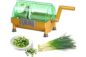 Hand Scallion Cutter, Commercial Green Onion Slicer Chopped 3mm Shreds for Scallions,Green Onions,Spring Onions,Leeks,Cilantr