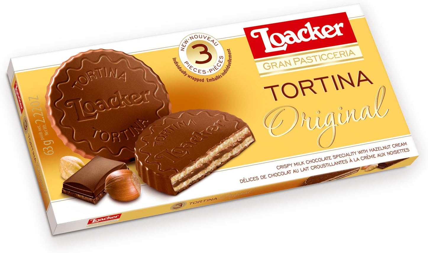 Loacker Gran Pasticceria Tortina Original Wafer Biscuits 10 x 63g
