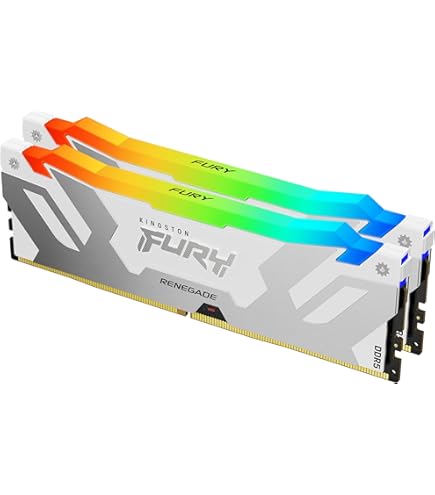 Amazon.com: Kingston FURY Beast White RGB 16GB 6000MT/s DDR5 CL36 Amazon.com: Kingston FURY Beast White RGB 16GB 6000MT/s DDR5 CL36
