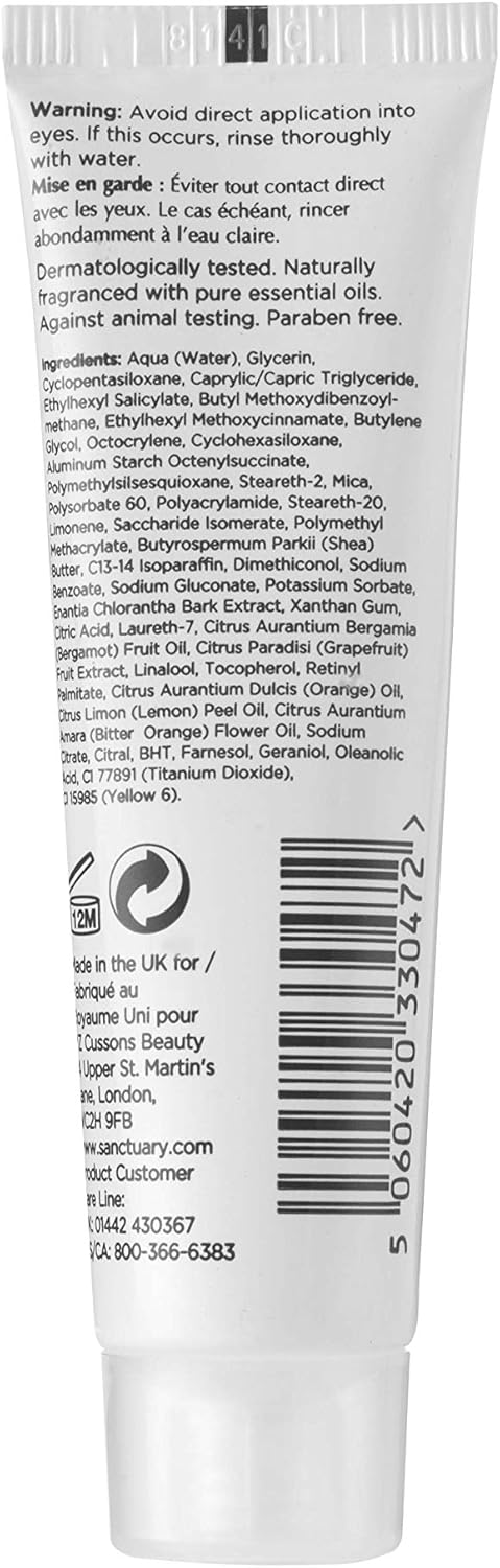 Sanctuary Spa Face Cream SPF 15, Illuminating Moisturiser Lotion, 15ml, 15 ml (Pack of 1) - Image 3