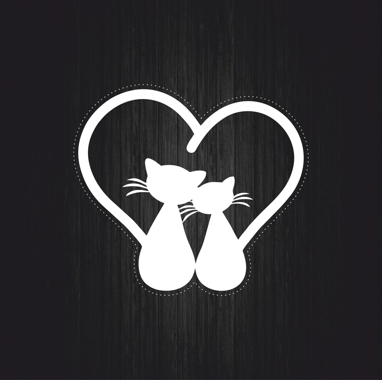 Auto Moto Pieces Accessoires Autocollant Sticker Voiture Chambre Enfant Chat Couple Decoration Mural R2 Keypartners Com Pe