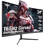 KTC 24 Inch Curved Gaming Monitor, 165Hz FHD 1080P