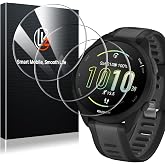 LK for Garmin forerunner 165/165 Music/70/170/170 Music Screen Protector | Glass Film 9H Tempered Glass for forerunner 165/165 Music Screen Protector, HD Ultra-thin, Bubble-Free