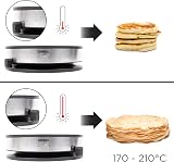 Duronic Electric Crepe Maker PM131 Pancake Maker 1300W Non-Stick 13in view 6